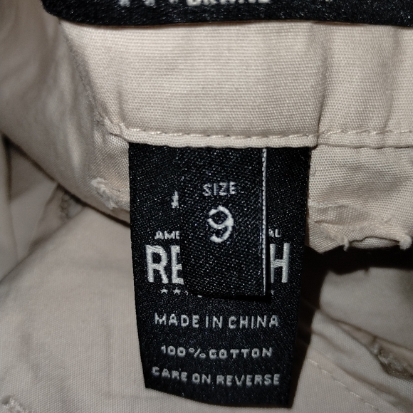 Rewash brand NWT A-line cargo pants,size 9, button waist - Picture 9 of 10
